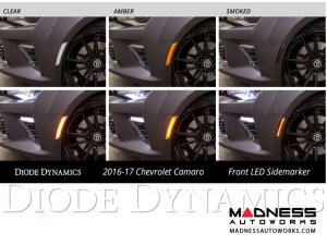 Chevrolet Camaro Side Markers - set of 2 - LED - Amber/ Red